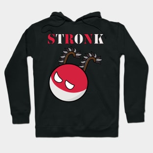 Polandball - Poland Stronk with Hussar Wings Hoodie